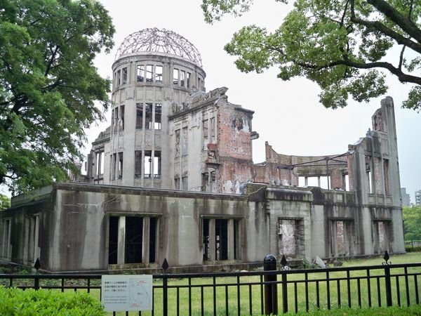 A-Bomb dome conveys the disaster today
