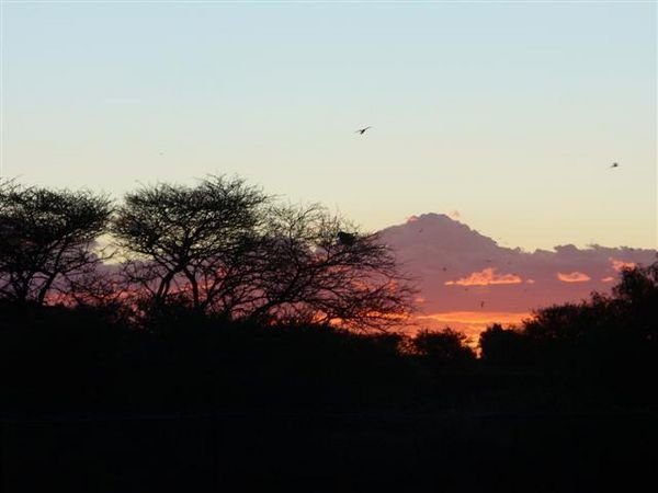 Sunset over Kimberley
