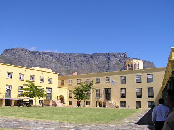 Table Mountain from Castle of Good Hope
