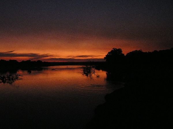 Sunset, Luangwa River