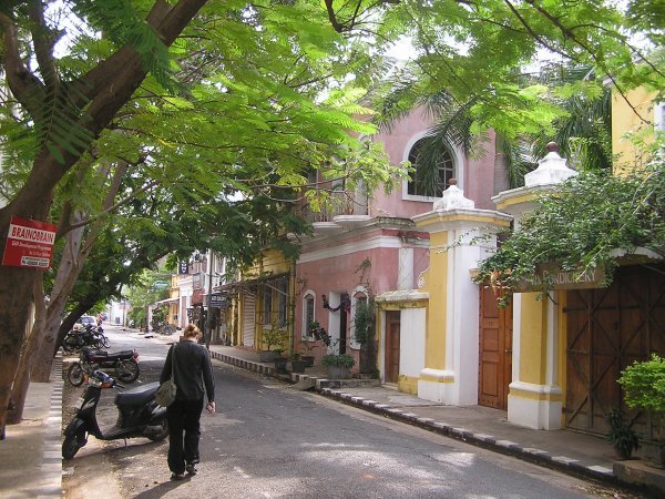 French Streets in Pondicherry