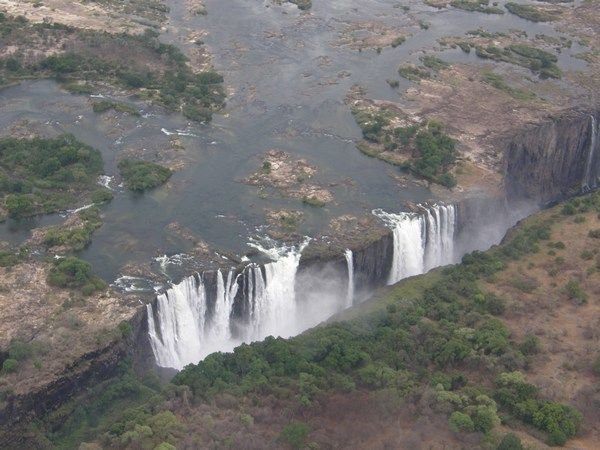 Vic Falls from the air