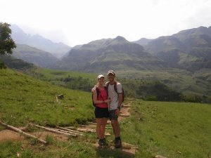 Hiking in the Drakensburgs