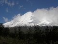 Finally, Volcan Orsorno very briefly showing its summit