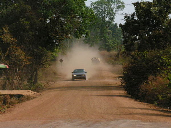 Dirt ridden roads