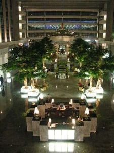 A billion dollar lobby of our five star hotel
