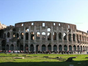 The Colloseum from further back