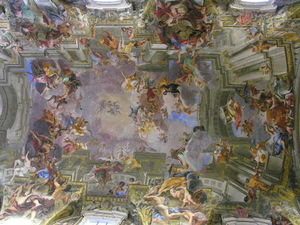 A ridiculously amazing painted ceiling