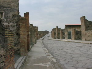 A street of Pompei