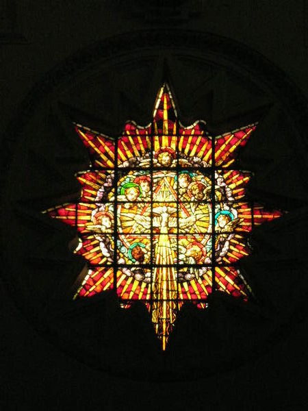 One of the coolest stain glass windows I have seen