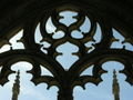 A design on an arch at one of the churches