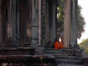 monk and wat