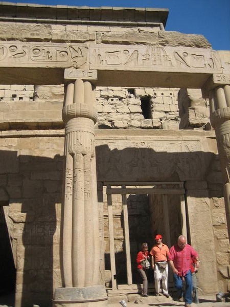 Tutmose's columns at Karnac