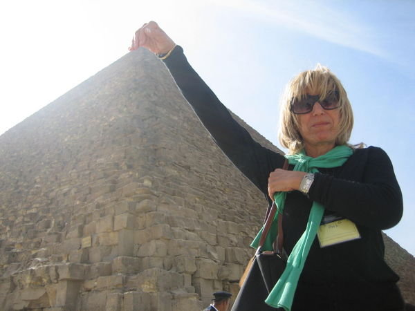 Fooling around at the Pyramids