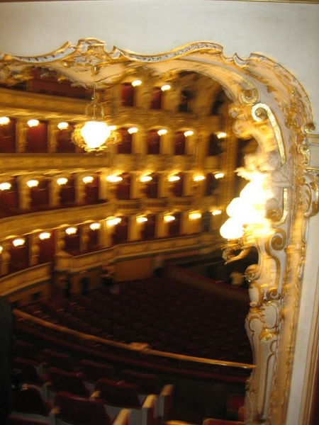 Ornate Opera House seating