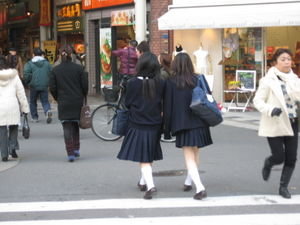 Schoolgirls.