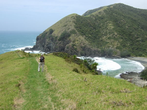 A coastal path near the lighthouse