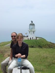 Ben and Sal at Cape Reinga