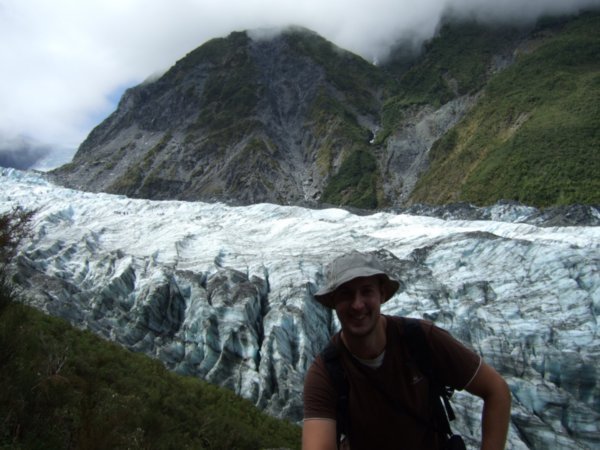 Ben on an all-day glacier-walk
