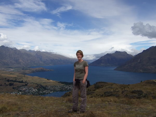 On top of Queenstown hill
