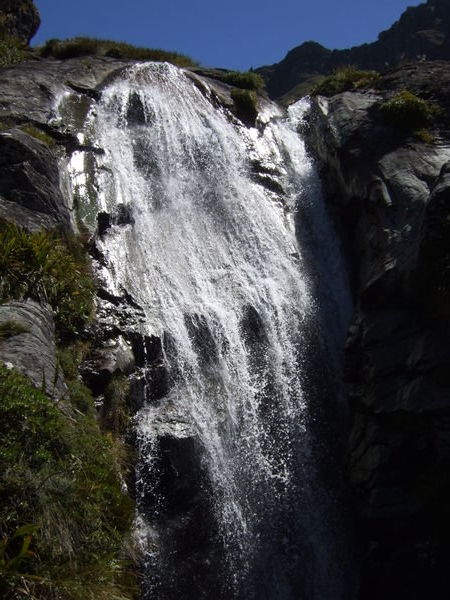 Routeburn waterfall