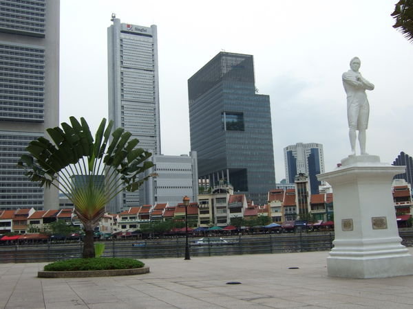 Sir Stamford Raffles, founder of Singapore!