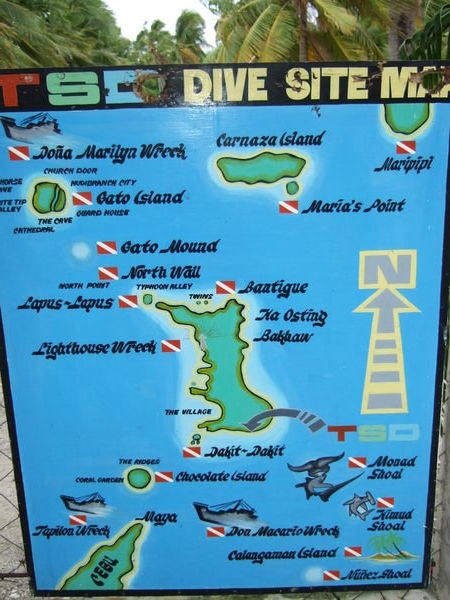 Our dive sites