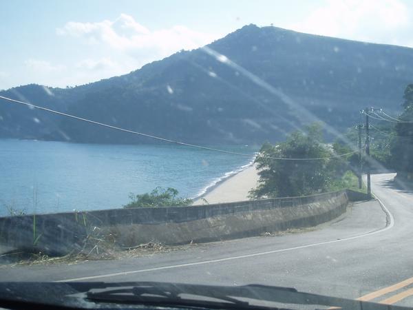 Driving South along the coast