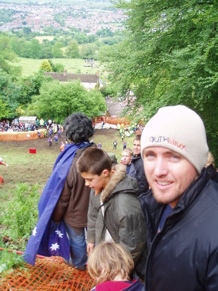 The cheese rolling hill