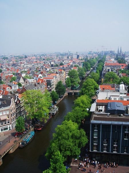 Amsterdam from the top