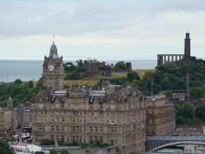 Edinburgh from the Castle