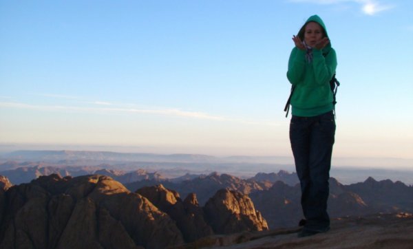 On top of Mt Sinai