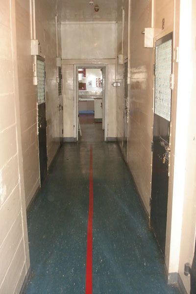 Our Cell Block or should I say Hallway...