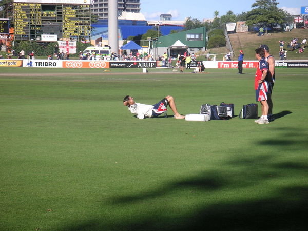 Vaughan getting punished for his batting