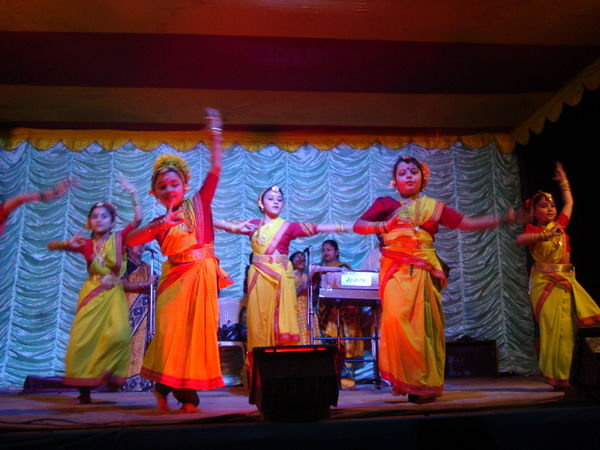 Group Dance at Shantiniketan