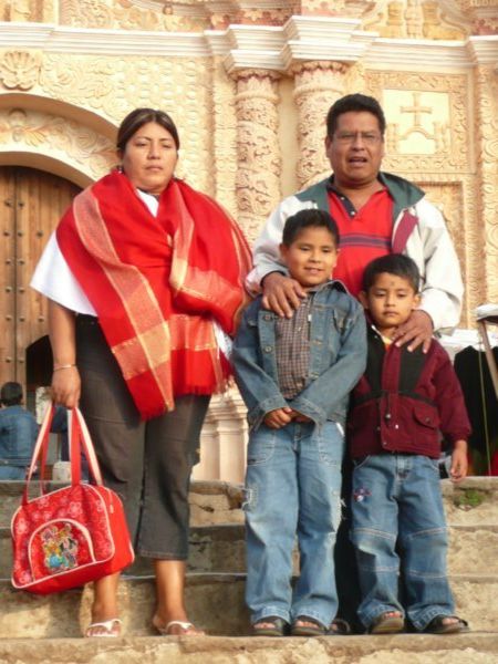 Une famille mexicaine en vacances