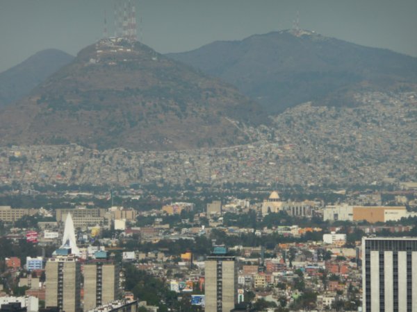 Mexico city vu d en haut