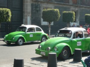 le celebre taxi de Mexico