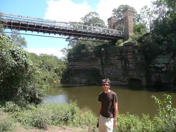 Le plus vieux pont suspendu d australie : 1896