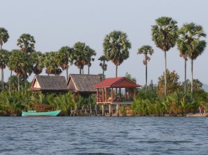 Balade en bateau sur le mekong