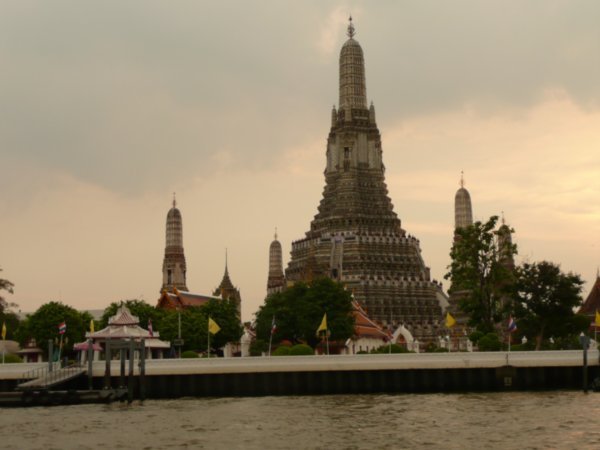 Bangkok- voyage en bateau sur le fleuve