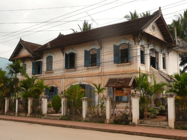Une des nombreuses maisons coloniales de la ville