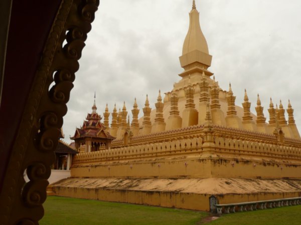 The gold sacred Stupa
