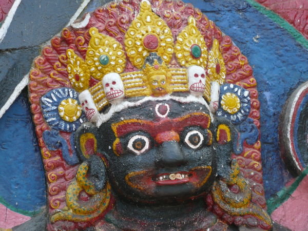 Le dieu Vishnu, Durban Square a Kathmandu