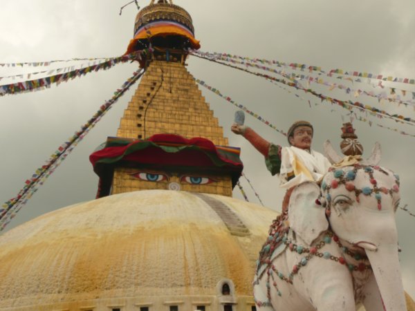 Katmandou - Temple de Swayambhunath