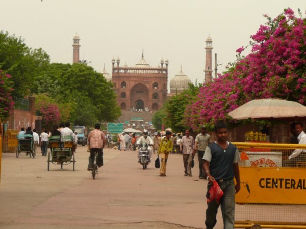 La mosquee de Delhi