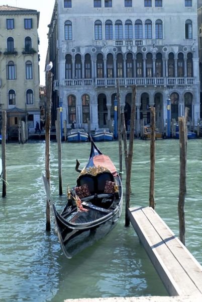 Gondola on the Grand Canal