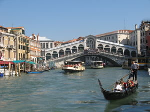 Rialto Bridge from the Grand Canal