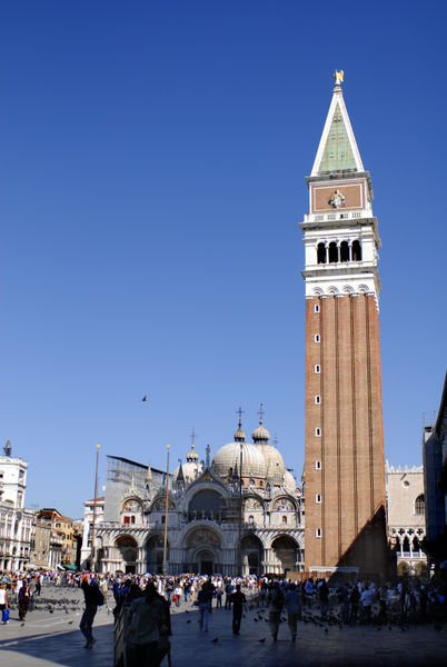 Campanile Bell Tower & St. Marks Basilica