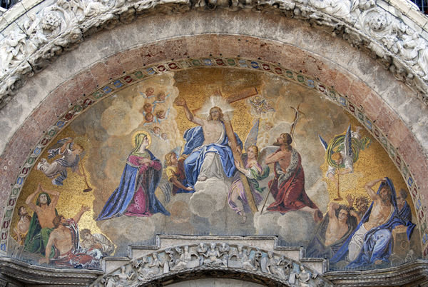 St. Marks Basilica-Artwork Close Up